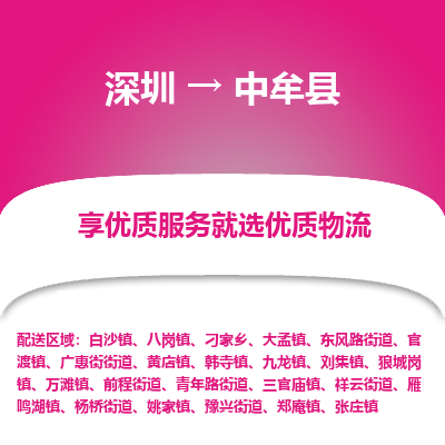 深圳到中牟縣貨運公司_深圳到中牟縣貨運專線