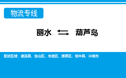 麗水到葫蘆島物流專線-麗水至葫蘆島貨運公司